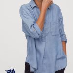 شومیز پارچه تنسل لی