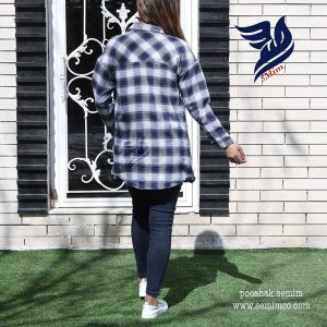 تونیک چهارخونه برای زنان خوش اندام