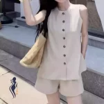 ست سارافون کوتاه و شرتک