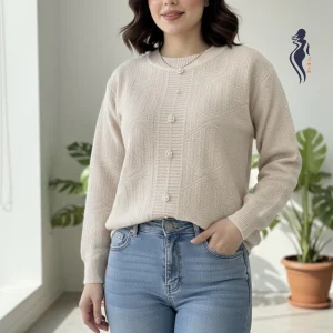 بافت گرم بالا طرح دار