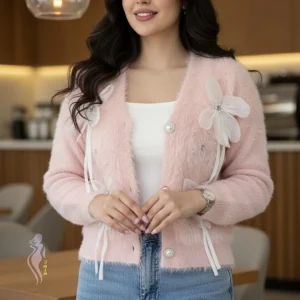 کراپ کت بافت جنس موهر